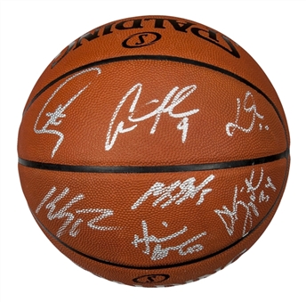 2015 Golden State Warriors NBA Champions Team Signed Basketball (Fanatics)